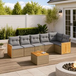 Transform Your Outdoor Space with This 7-Piece Sofa Set