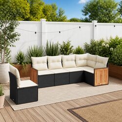 Transform Your Outdoor Space with a 6-Piece Sofa Set
