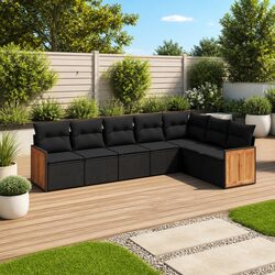 Elevate Your Outdoor Space with 7-Piece Garden Sofa Set