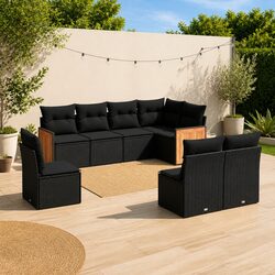 Enhance Your Outdoor Space with an 8-Piece Garden Sofa Set
