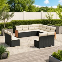 Elevate Your Outdoor Space with This 11 Piece Garden Sofa Set