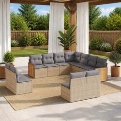 Elevate Your Outdoor Living with 11 Piece Sofa Set
