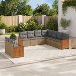 Transform Your Outdoor Space with a 9-Piece Sofa Set