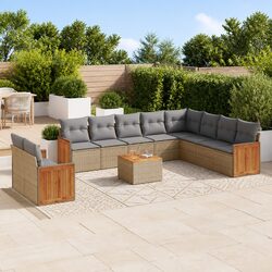Outdoor 11 Piece Garden Sofa Set for Relaxing Spaces