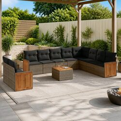 Transform Your Outdoor Space with an 11-Piece Sofa Set