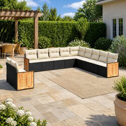 Enhance Your Patio with Our 11-Piece Outdoor Sofa Set