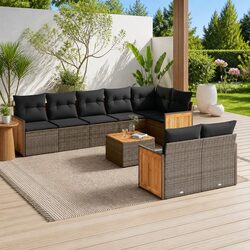Transform Your Outdoor Space with this 9-Piece Garden Set