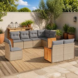 Transform Your Outdoor Space with This 8 Piece Sofa Set