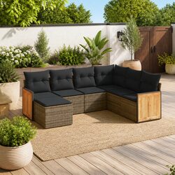 Outdoor 7-Piece Sofa Set for Relaxing Gatherings