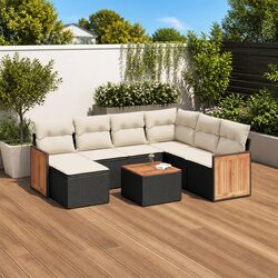 Enhance Your Outdoor Living with an 8-Piece Garden Sofa Set