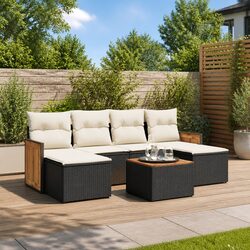 Enhance Your Patio with a 7 Piece Garden Sofa Set