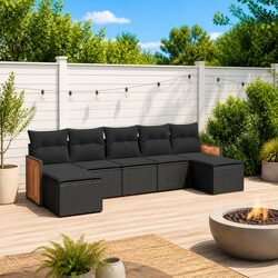 Enhance Your Outdoor Space with This 7-Piece Sofa Set