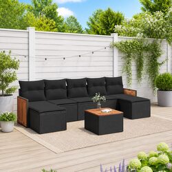 Transform Your Outdoor Living with This 8-Piece Sofa Set