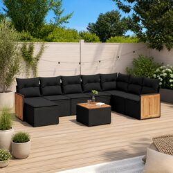Upgrade Your Outdoor Space with a 9 Piece Sofa Set