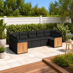 Enhance Your Outdoor Space with This 7 Piece Sofa Set