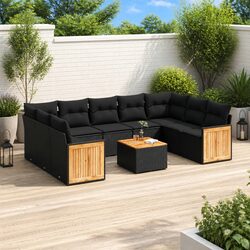 Transform Your Outdoor Space with 10-Piece Sofa Set
