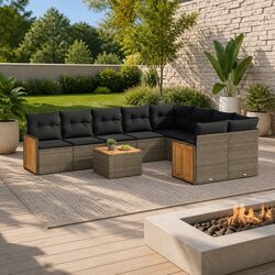 Enhance Your Outdoor Space with a 10 Piece Sofa Set
