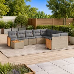 Elevate Your Outdoor Space with Our 10-Piece Sofa Set