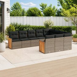 Transform Your Outdoor Space with this 10 Piece Sofa Set