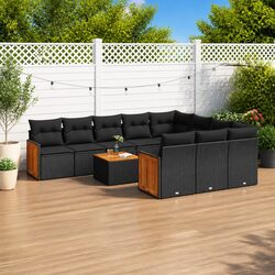 Elevate Your Outdoor Space with 11-Piece Sofa Set