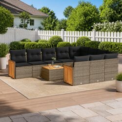 Transform Your Outdoor Living with This 11-Piece Sofa Set