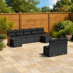 Elevate Your Outdoor Living with This 9-Piece Sofa Set