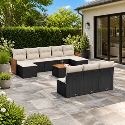 Transform Your Outdoor Space with an 11 Piece Sofa Set