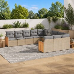 Enhance Your Outdoor Space with Our 11-Piece Sofa Set