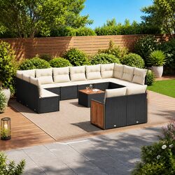 Elevate Your Outdoor Space with a 13-Piece Garden Sofa Set