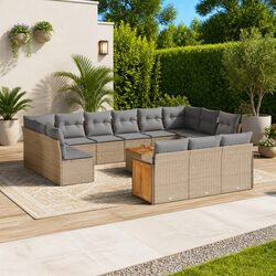 Elevate Your Outdoor Experience with 14-Piece Sofa Set