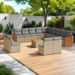 Elevate Your Outdoor Space with a 14-Piece Sofa Set