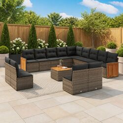 Transform Your Outdoor Living with this 14-Piece Sofa Set