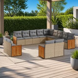 Transform Your Outdoor Area with a 13 Piece Sofa Set
