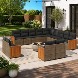 Transform Your Outdoor Space with a 13-Piece Sofa Set