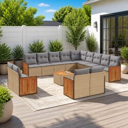 Enhance Your Outdoor Space with 14-Piece Sofa Set