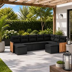 Enhance Your Outdoor Experience with This Garden Sofa Set