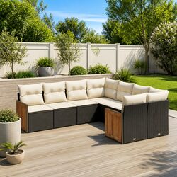 Enhance Your Outdoor Living with 8 Piece Sofa Set