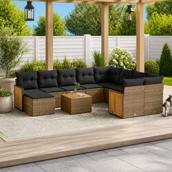 Enhance Your Outdoor Space with 11-Piece Sofa Set