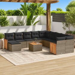 Enhance Your Outdoor Space with 12 Piece Sofa Set