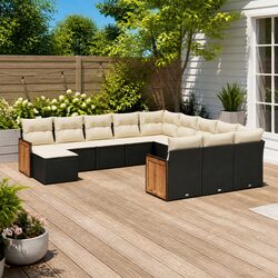 Enhance Your Patio with a 12 Piece Outdoor Sofa Set