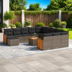 Elevate Your Outdoor Living with 13 Piece Garden Sofa Set