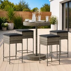 Elevate Your Outdoor Space with a 5 Piece Bar Set