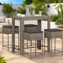 Enhance Your Outdoor Space with a 5-Piece Garden Bar Set