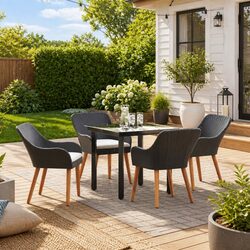 Elevate Your Outdoor Space with This Garden Dining Set