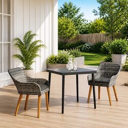 Stylish 3 Piece Outdoor Dining Set to Enhance Your Patio