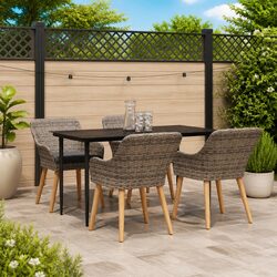 Enhance Your Outdoor Space with This 5-Piece Dining Set