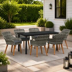 Elevate Your Outdoor Space with a 7-Piece Dining Set
