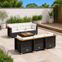 Enhance Your Outdoor Space with 7 Piece Garden Sofa Set
