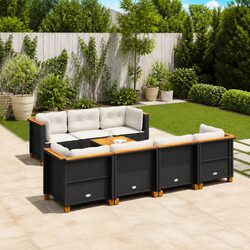 Transform Your Patio with This 8-Piece Sofa Set