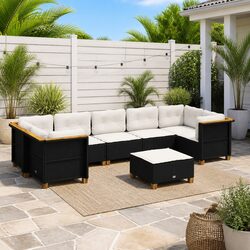 Enhance Your Outdoor Space with 8-Piece Sofa Set